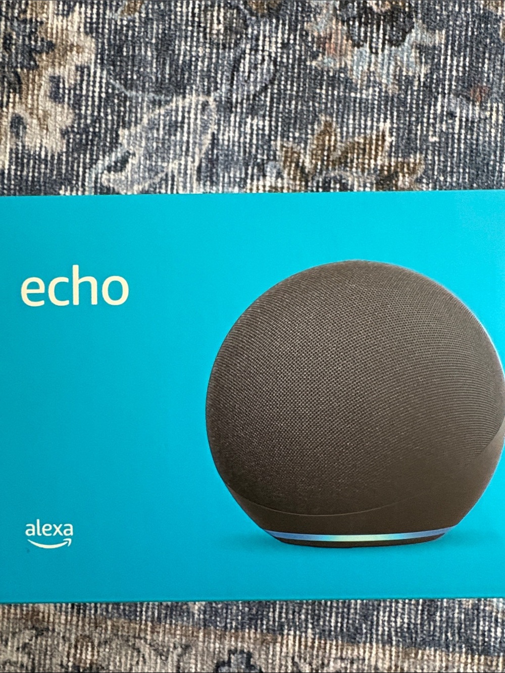 Echo Smart Speaker in Charcoal Gray